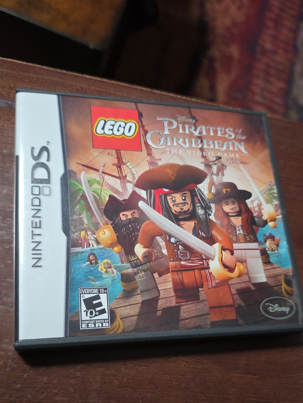Nintendo DS LEGO Pirates of the Caribbean Game – Brown & Blue Artwork